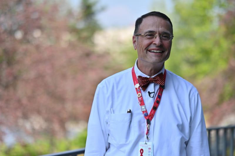 As a neurologist, Dr. Brian Trimble treats Alaskans who have conditions that affect the brain and nervous system, including strokes. (Photo by Walter Johnson Jr./American Heart Association)